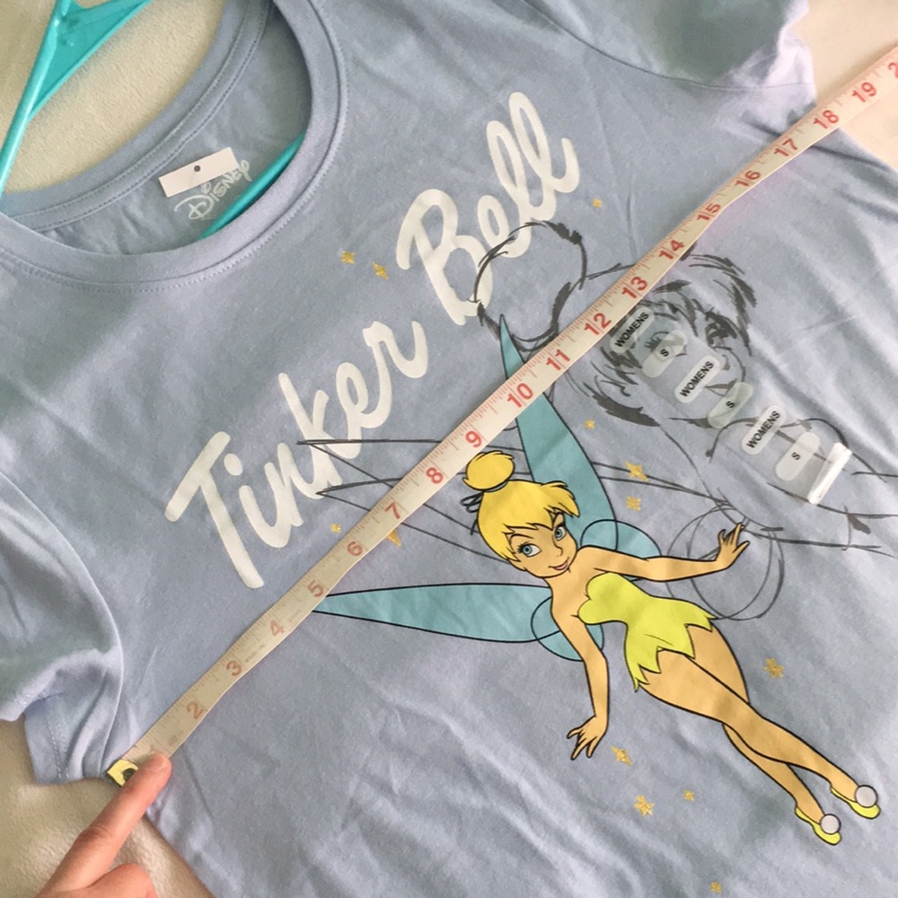 ✨ NWT Blue Tinker Bell Tee ✨ - Picture 7 of 8
